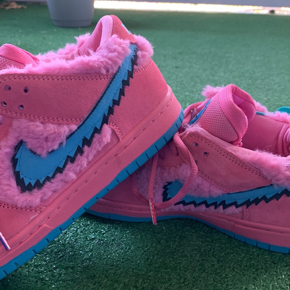 Grateful Dead Pink Nike SB dunks NWT - Picture 4 of 8